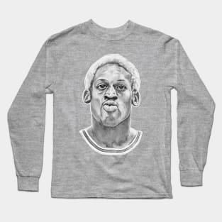 Dennis Rodman Long Sleeve T-Shirt